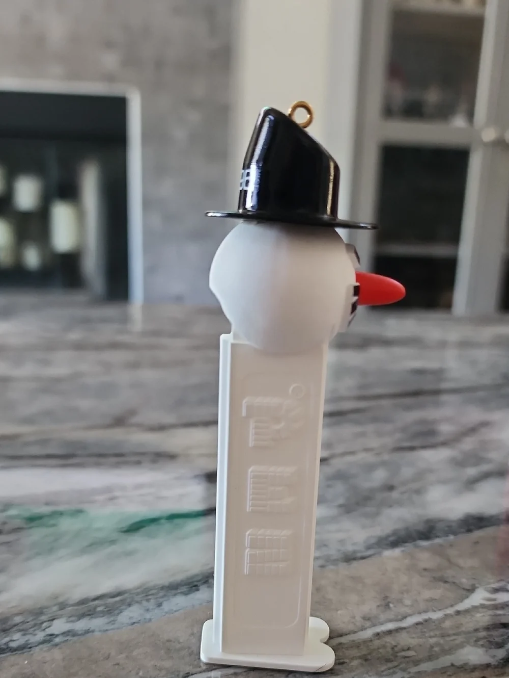 Hallmark Vintage Pez Christmas Ornaments, Santa, Snowman